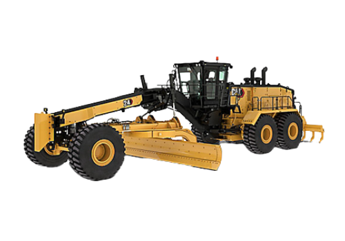 CAT 24 Motor Graders with 501-600 HP Range & Has Motor Grader Type
